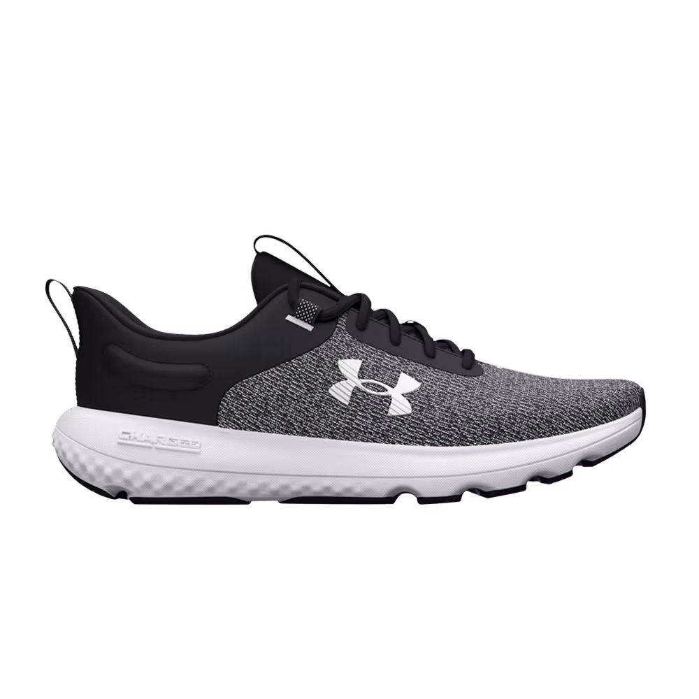 Under Armour Charged Revitalize Black White
