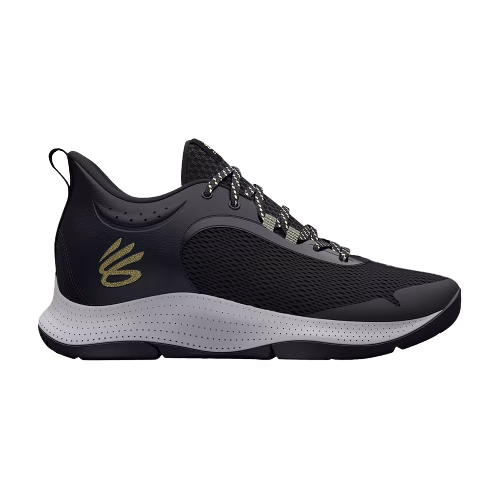 Under Armour Curry 3Z6 Black Metallic Gold
