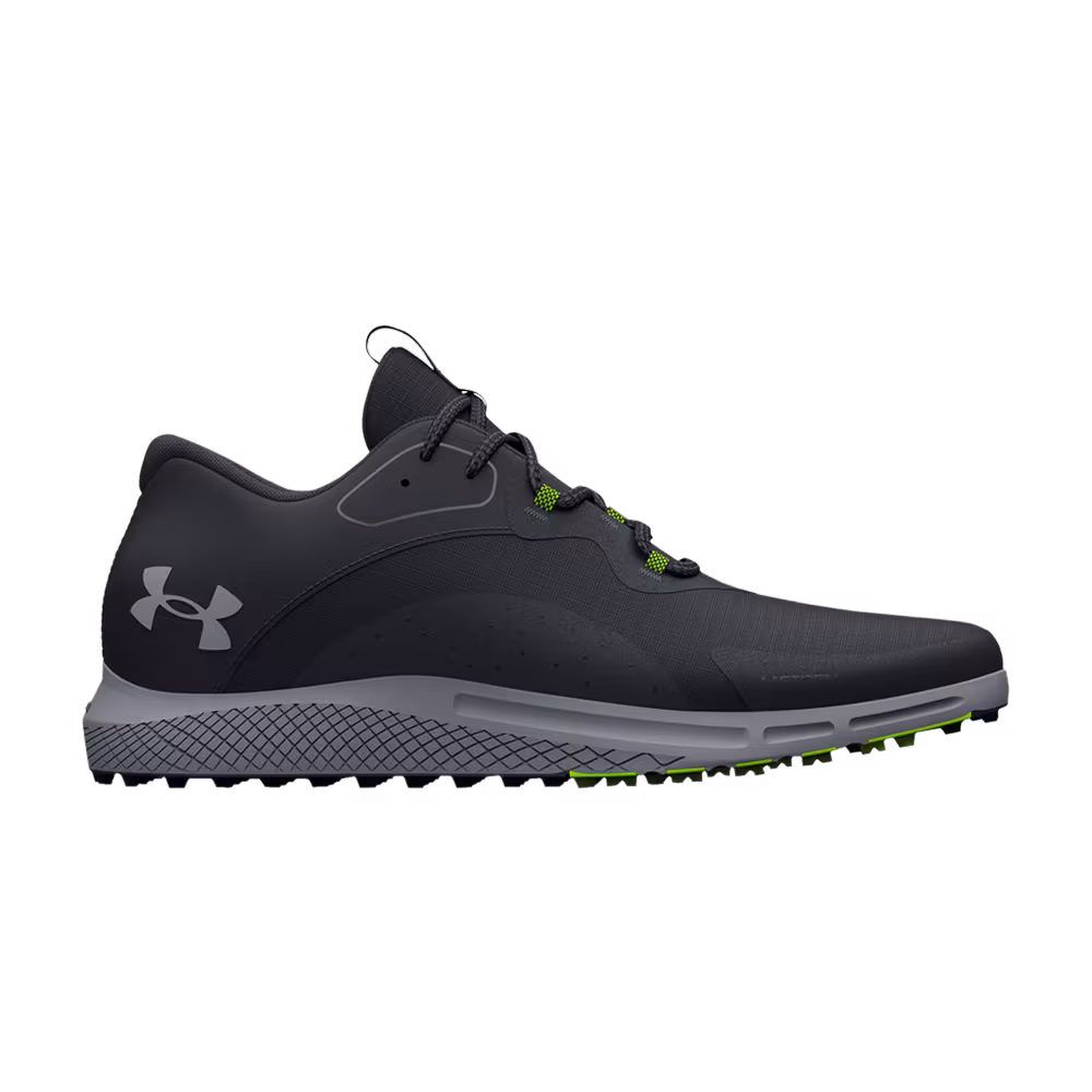 Under Armour Charged Draw 2 Spikeless Golf Black Steel