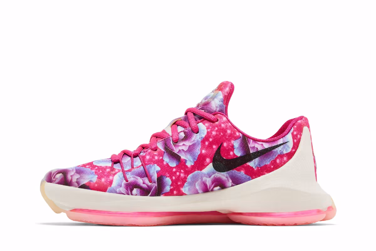 Nike KD 8 GS Aunt Pearl, view 4