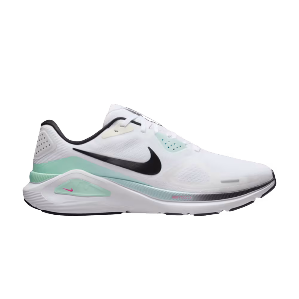 Nike Structure 26 White Black Hyper Pink Mint