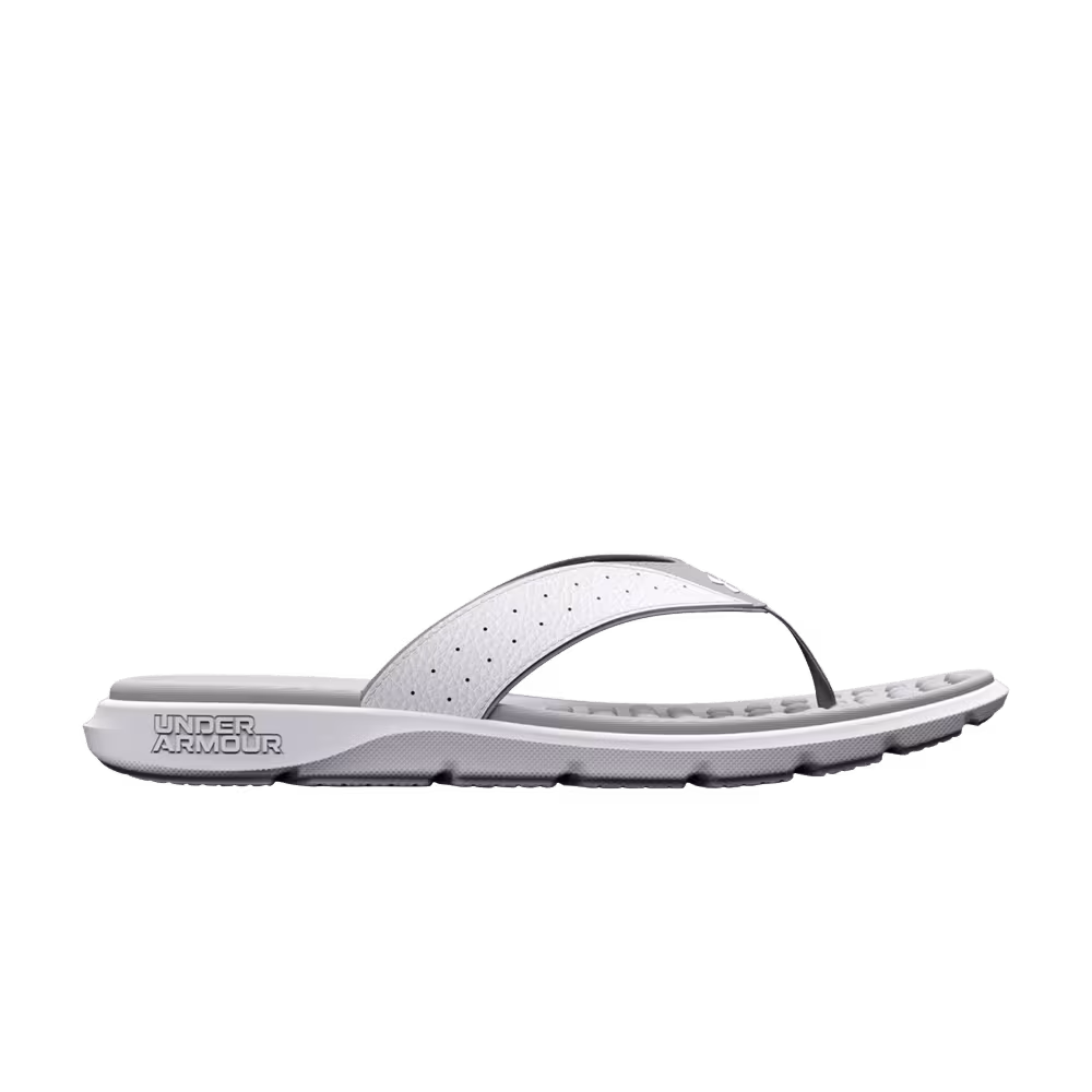 Under Armour Ignite Pro Sandal White Halo Grey