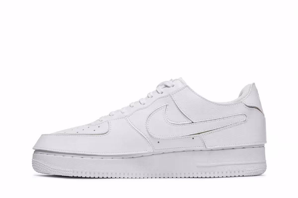 Nike Air Force 1/1 White Black, view 4