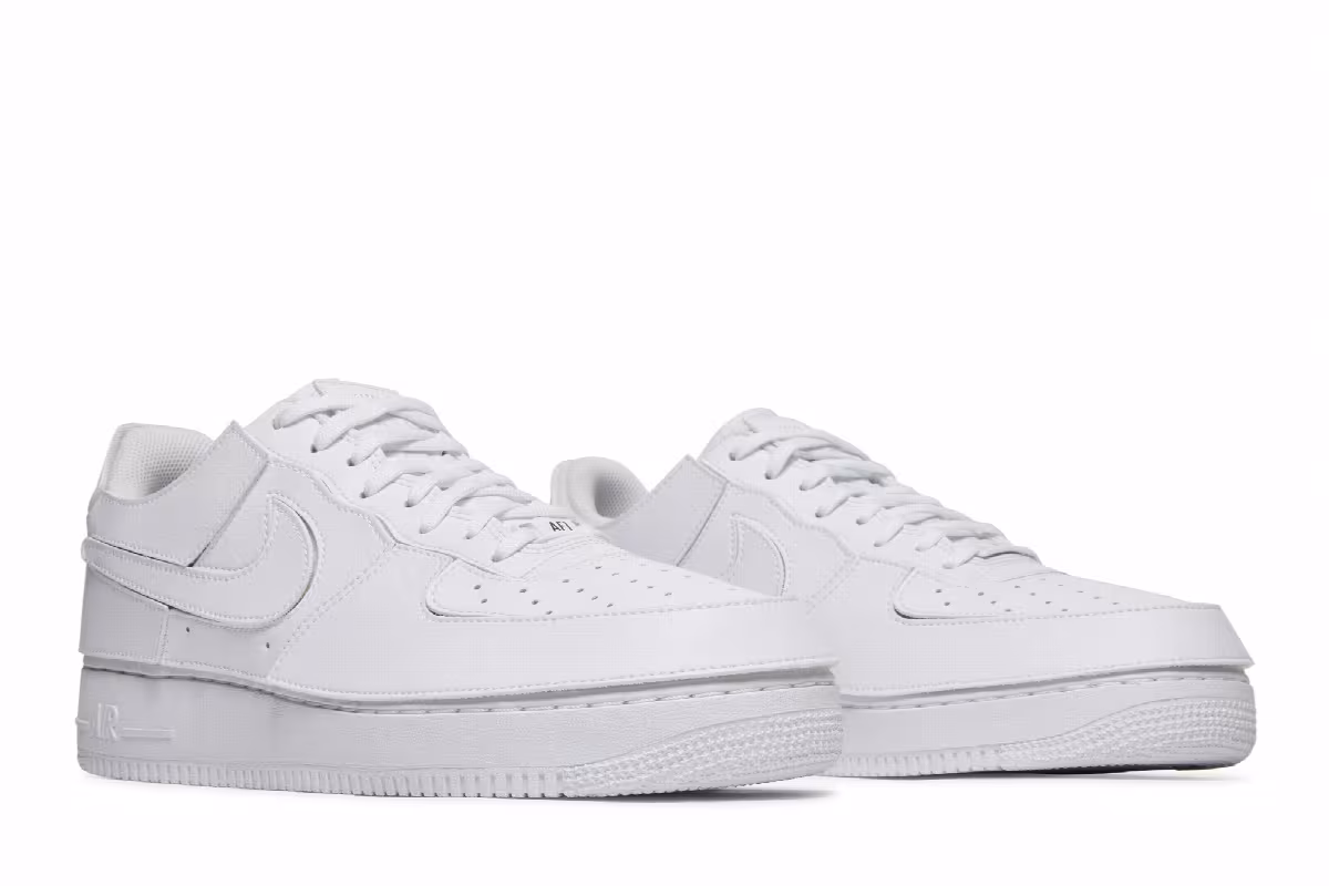 Nike Air Force 1/1 White Black, view 9