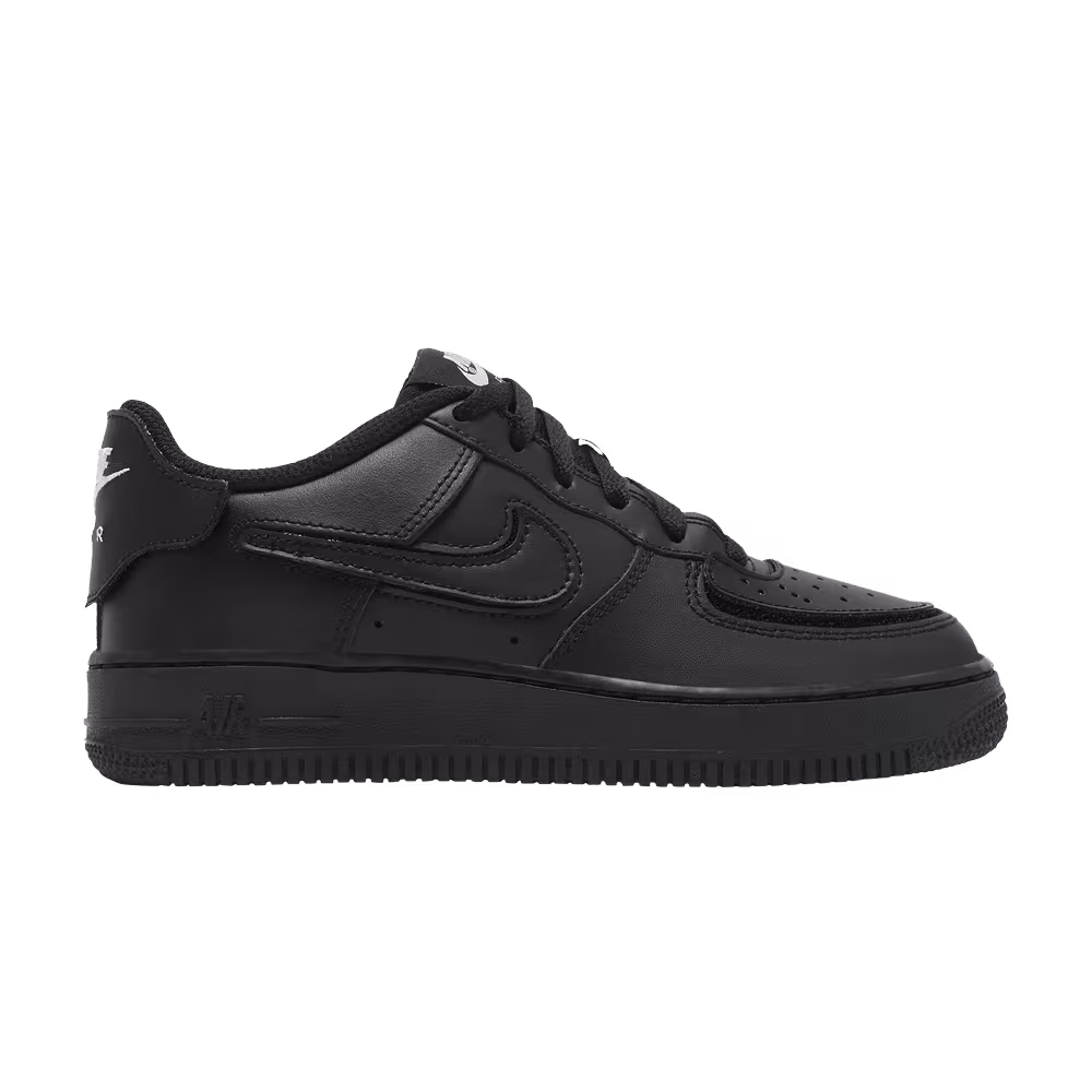 Nike Air Force 1/1 GS Black Bright Crimson