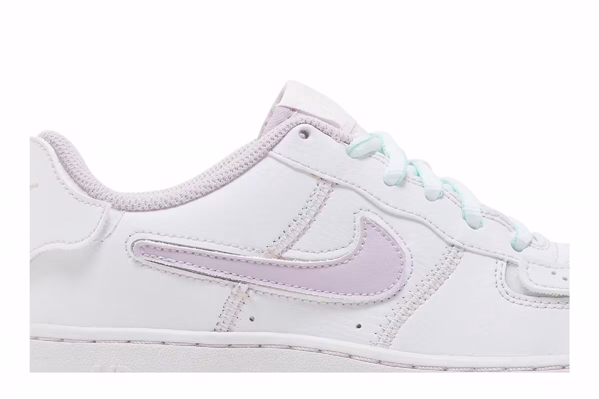 Nike Air Force 1/1 GS White Doll, view 3