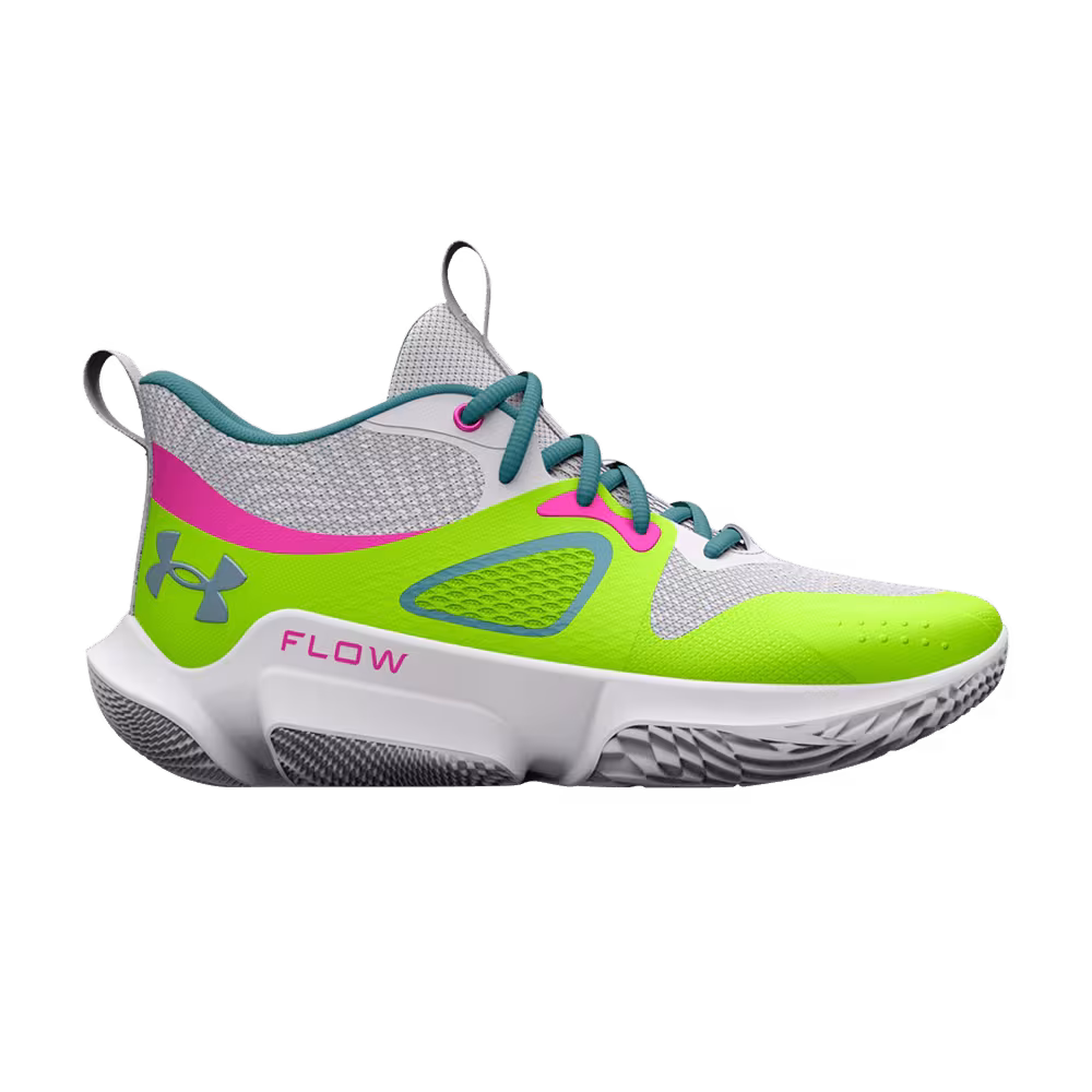 Under Armour Women's Flow Breakthru 3 White Lime Surge