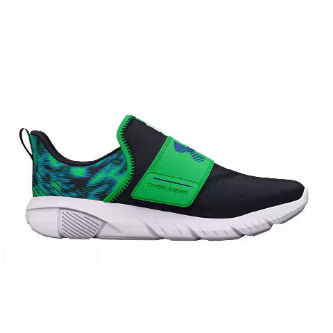 Under Armour Flash Laser GS 'Marble - Black Green Screen'