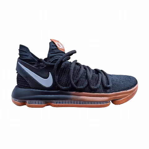 Nike Zoom KD 10 'Black Metallic Silver' Sample