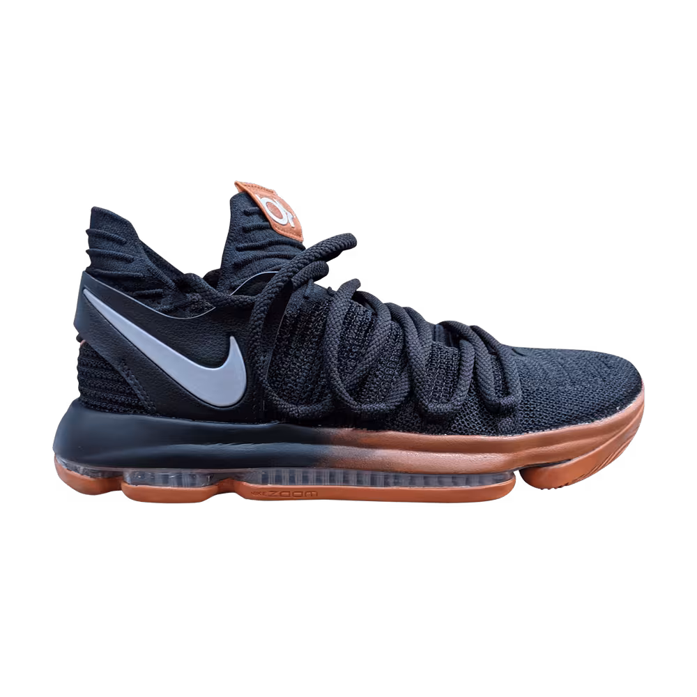 Nike Zoom KD 10 Black Metallic Silver