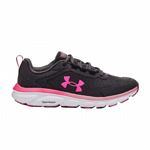 Under Armour Wmns Charged Assert 9 Marble 'Jet Grey Rebel Pink'