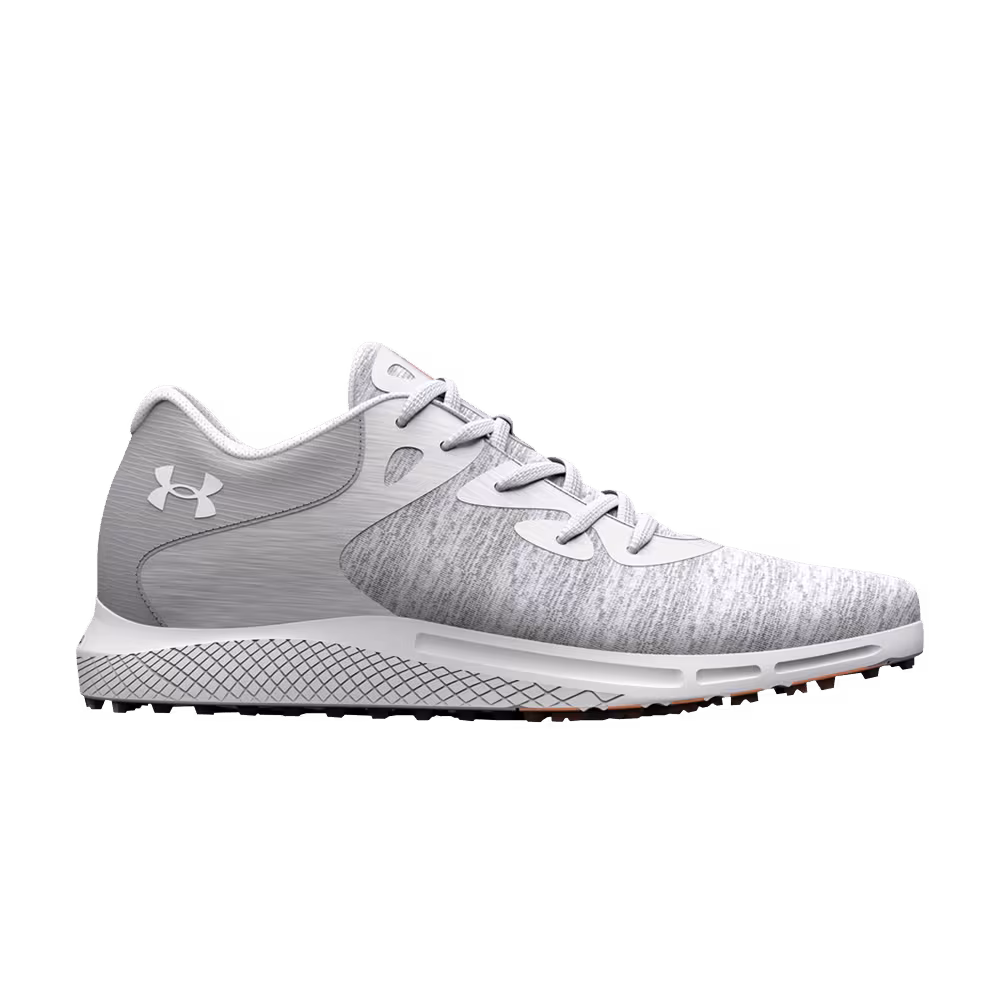 Under Armour Women's Charged Breathe 2 Spikeless Golf Halo Grey White