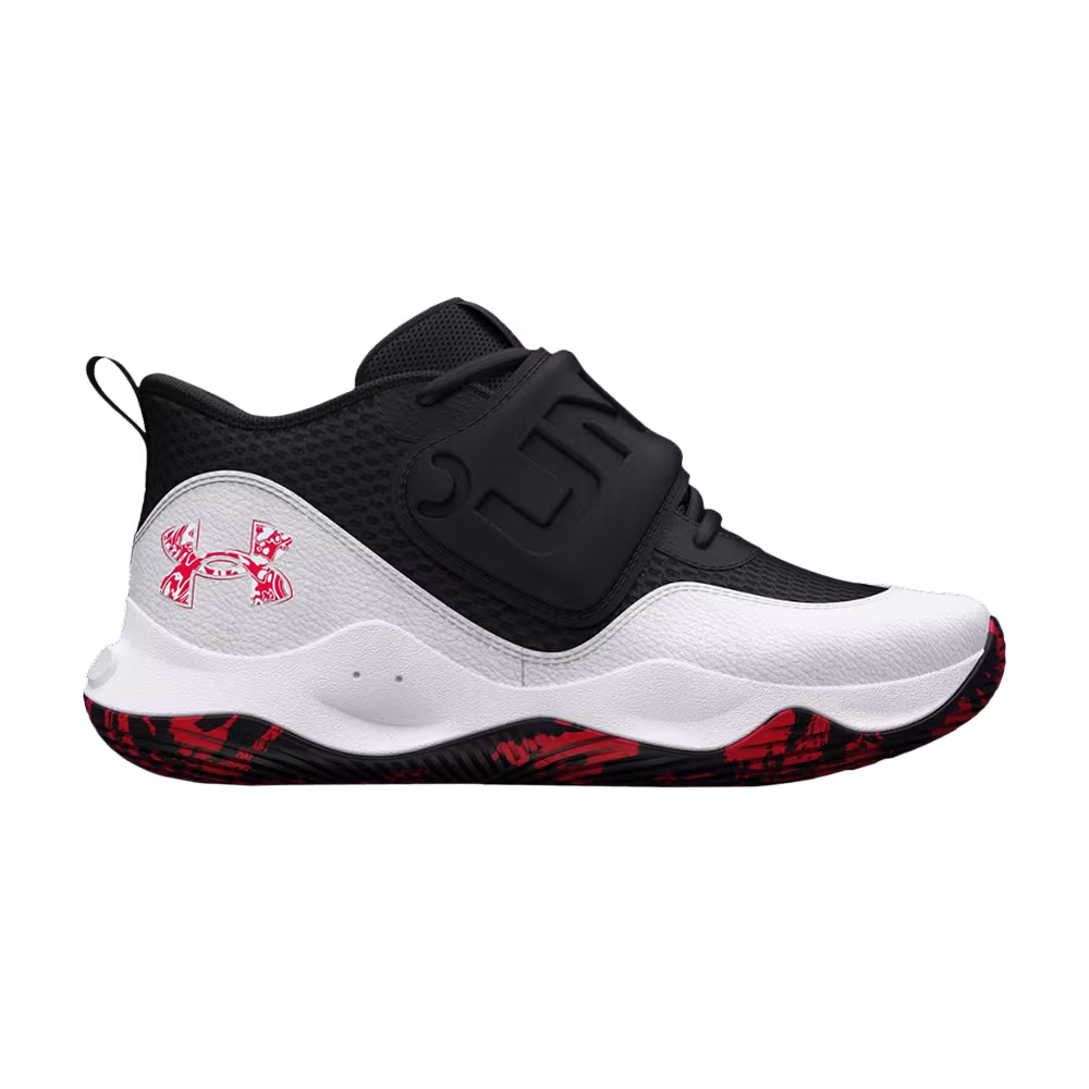 Under Armour Zone BB 2 GS Black White