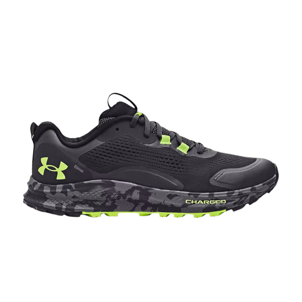 Under Armour Charged Bandit Trail 2 Jet Grey Lime
