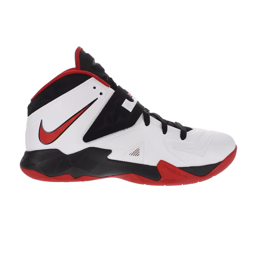 Nike LeBron Zoom Soldier 7 White Red Black