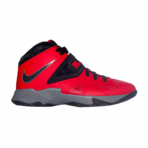 Nike LeBron Zoom Soldier 7 GS 'University Red Cool Grey'