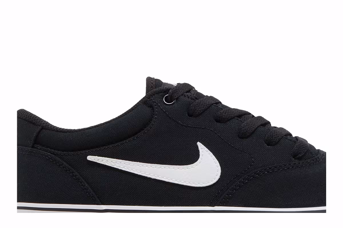 Nike Chron 2 Canvas SB Black White, view 3