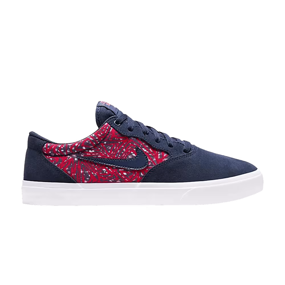 Nike Chron Solarsoft Premium SB Midnight Navy Red