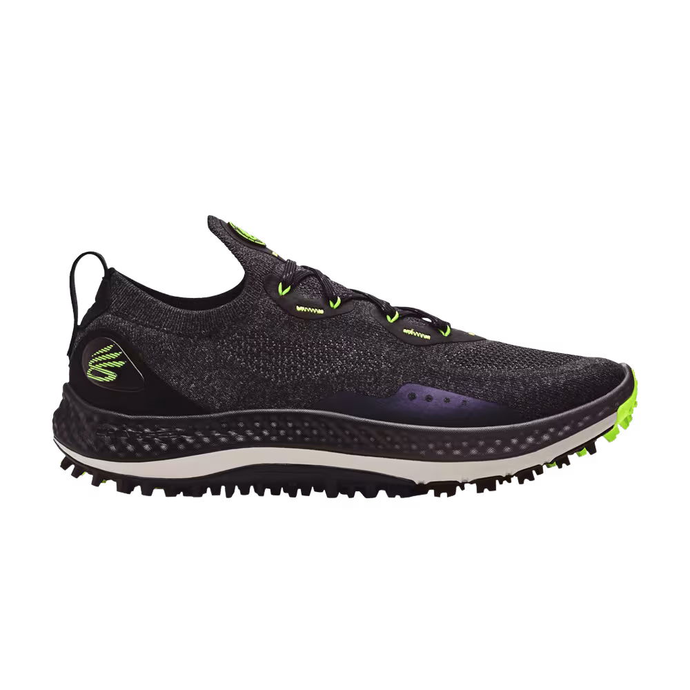 Under Armour Charged Curry Black Ash Lime