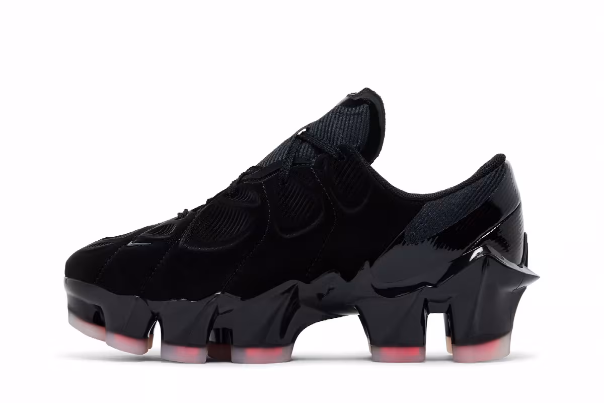 Nike Women's First Sight Mirage Black Flash Crimson, view 4