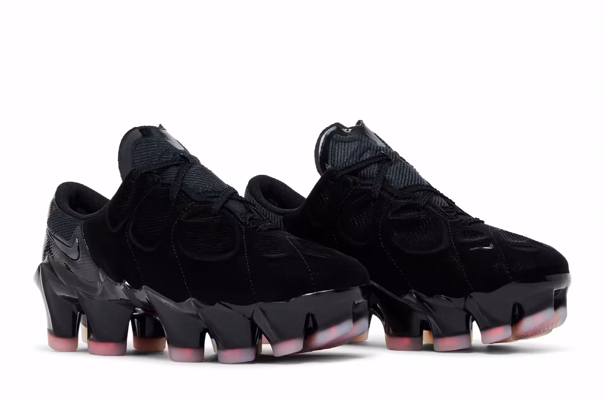 Nike Women's First Sight Mirage Black Flash Crimson, view 9