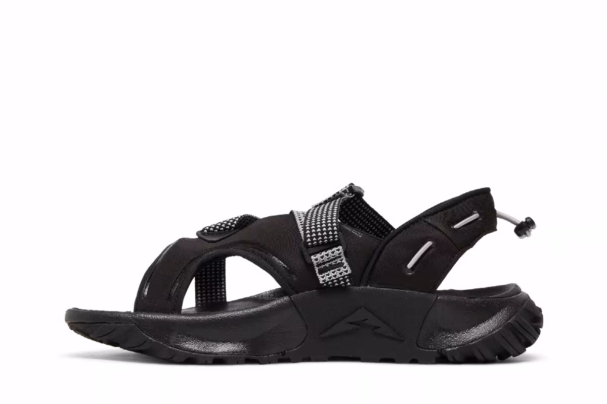 Nike Oneonta Sandal Black Pure Platinum, view 4