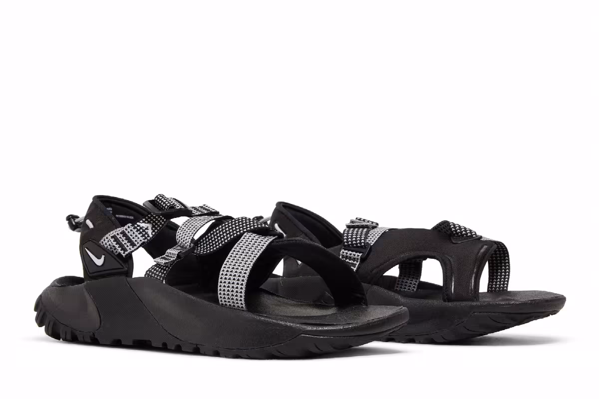 Nike Oneonta Sandal Black Pure Platinum, view 9