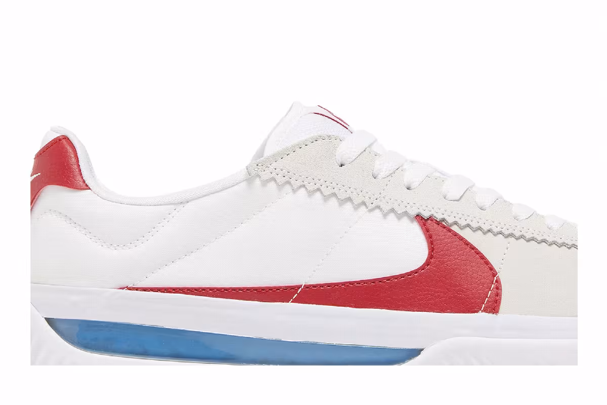 Nike BRSB White Varsity Red, view 3