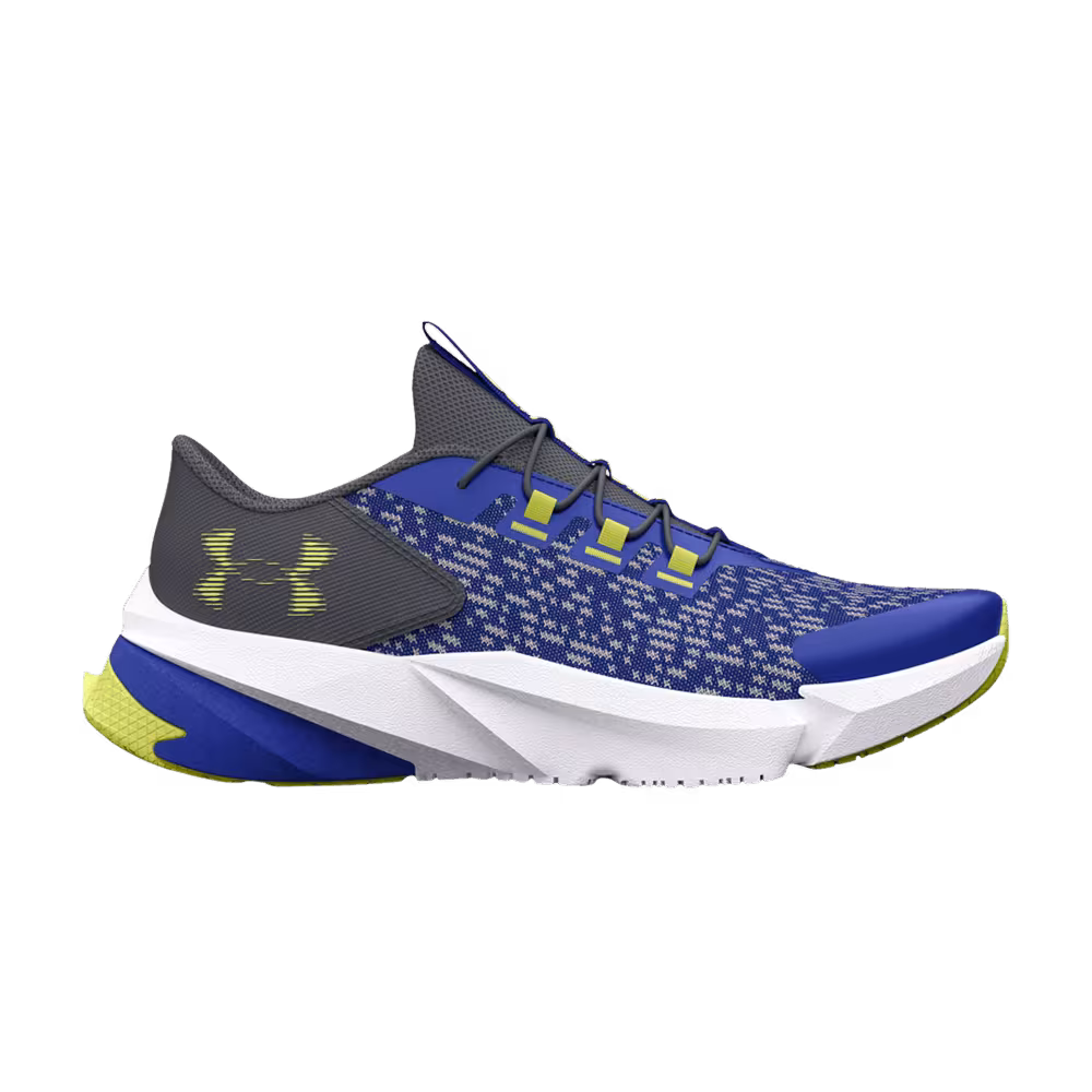 Under Armour Scramjet 5 AL PS Team Royal Lime Yellow