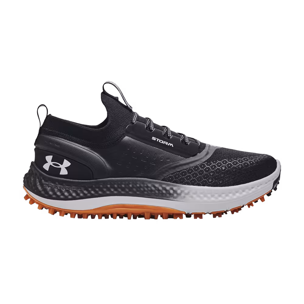 Under Armour Charged Phantom Spikeless Golf Black Grey Gum