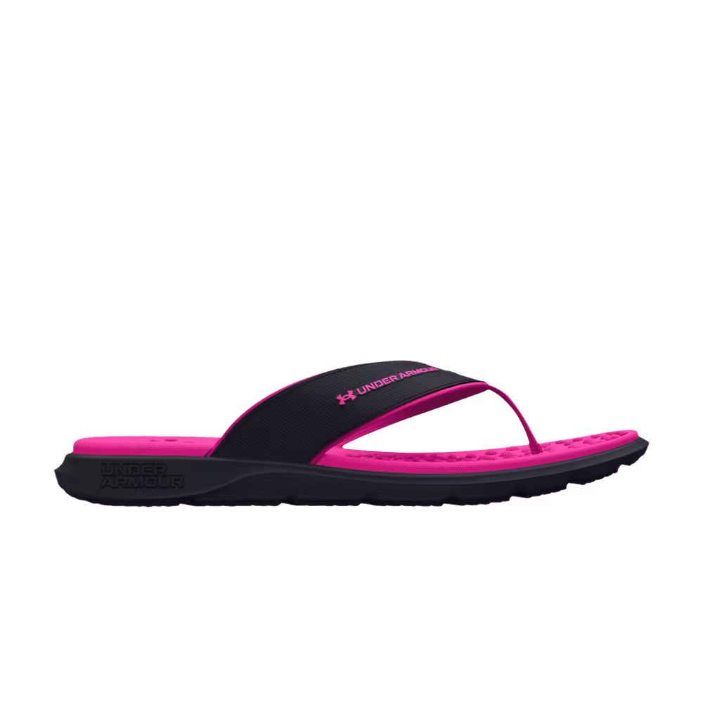 Under Armour Ignite Pro Marbella Sandal GS Black Rebel Pink