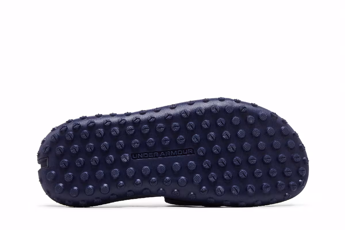 Under Armour Project Rock 3 Slide Midnight Navy, view 5