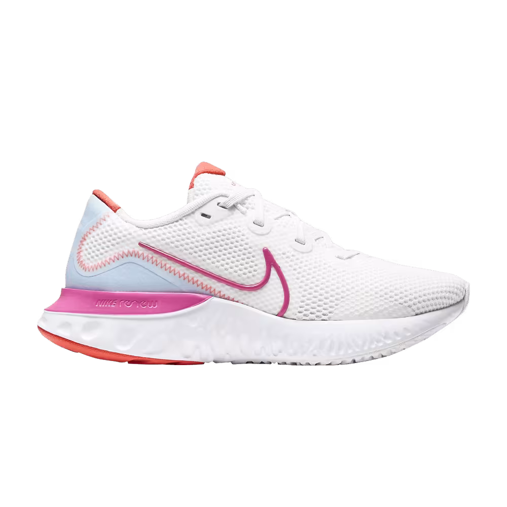 Nike Women's Renew Run White Ember Glow