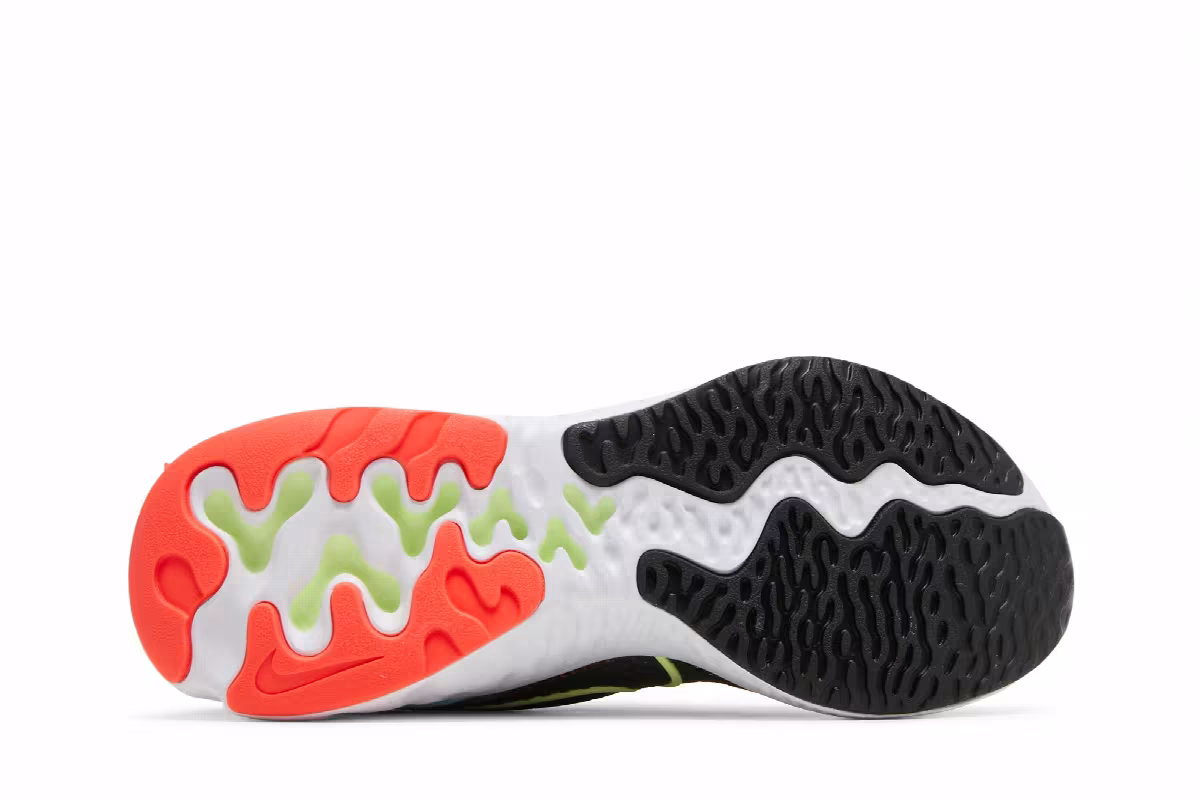 Nike Women's Renew Run Black Volt Glacier Ice, view 5