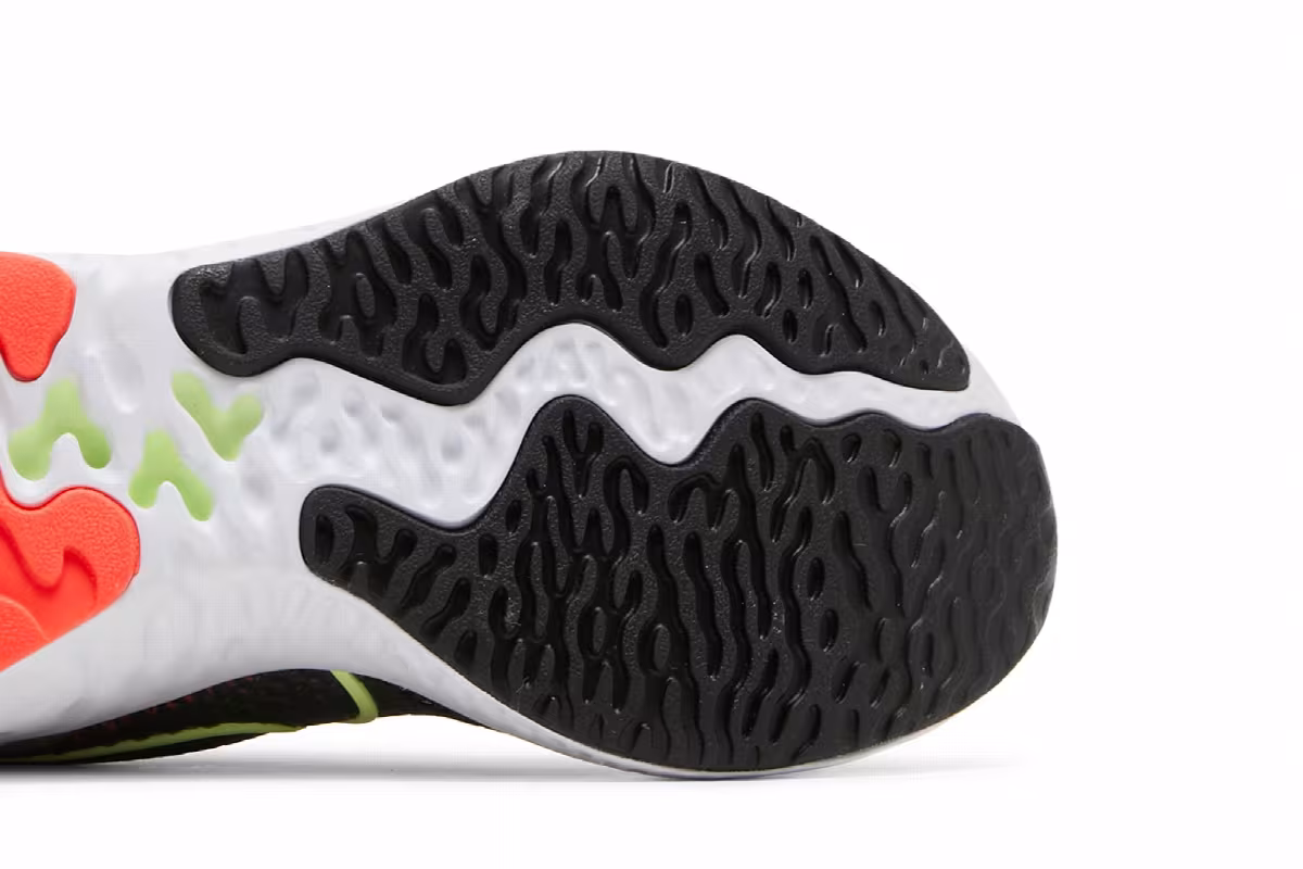 Nike Women's Renew Run Black Volt Glacier Ice, view 6