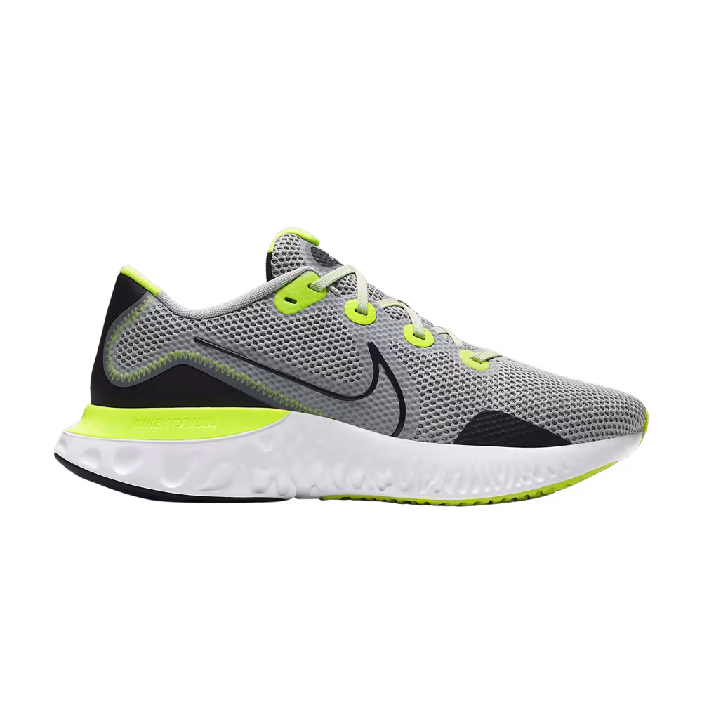 Nike Renew Run 4E Wide Grey Fog Volt