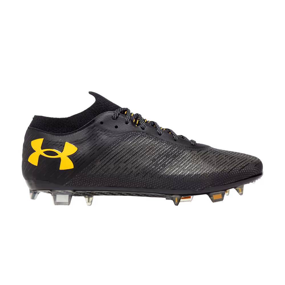 Under Armour Shadow Pro FG Black Orange Shock