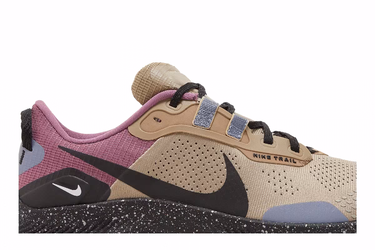 Nike Women's Pegasus Trail 3 Khaki Light Mulberry, view 3