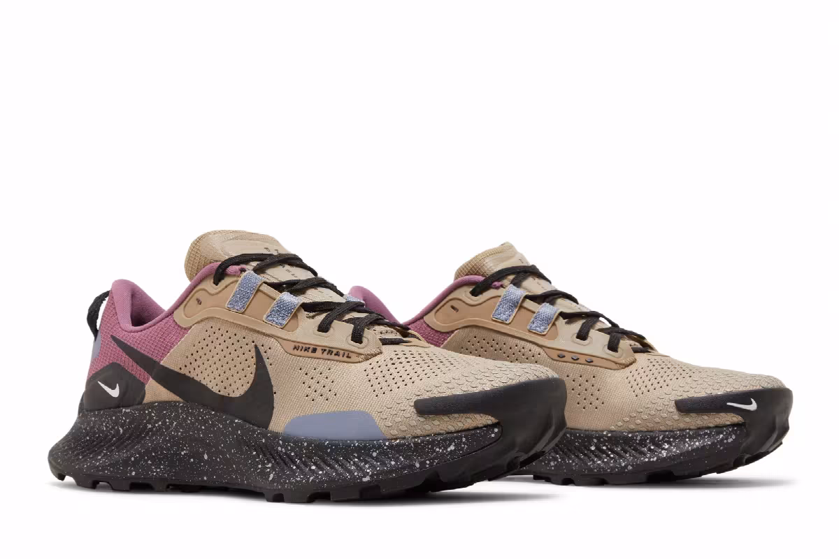 Nike Women's Pegasus Trail 3 Khaki Light Mulberry, view 9