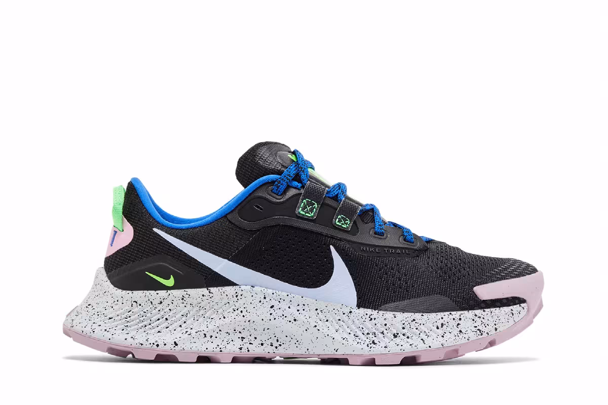 Nike Women's Pegasus Trail 3 Black Light Marine, view 2