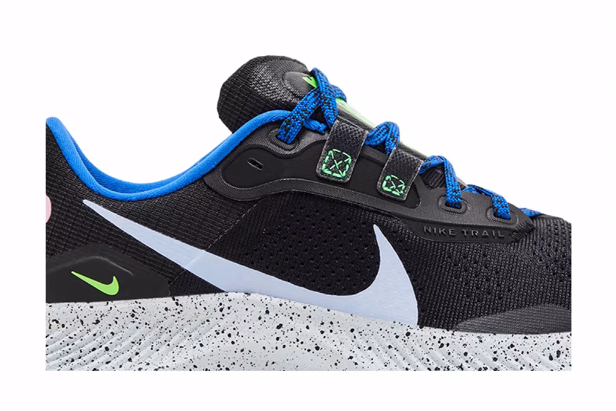 Nike Women's Pegasus Trail 3 Black Light Marine, view 3