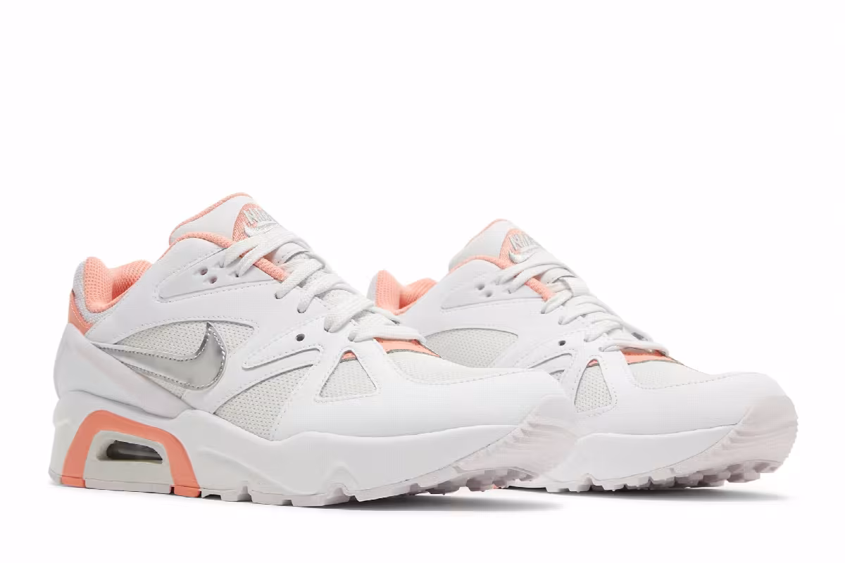Nike Air Structure GS White Crimson Bliss, view 9
