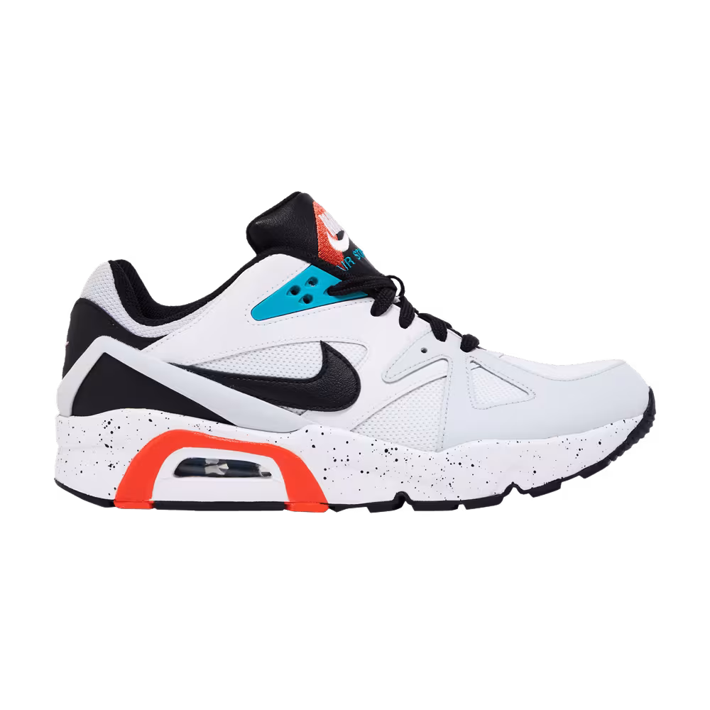 Nike Air Structure GS White Speckled Turf Orange