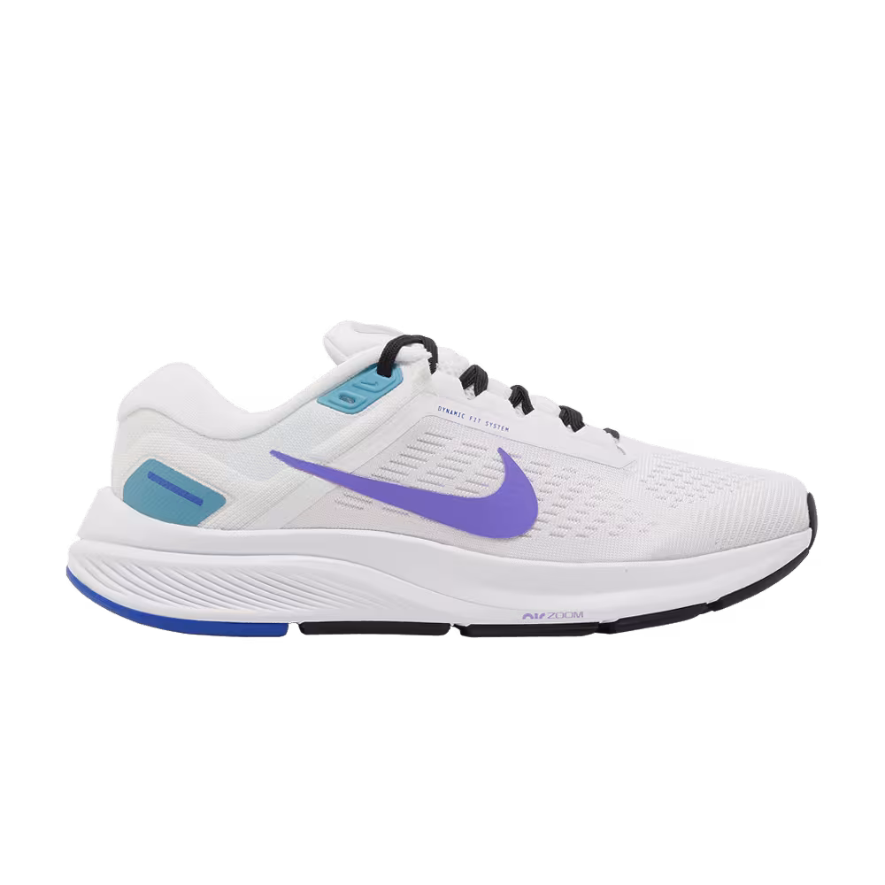 Nike Women's Air Zoom Structure 24 White Psychic Purple