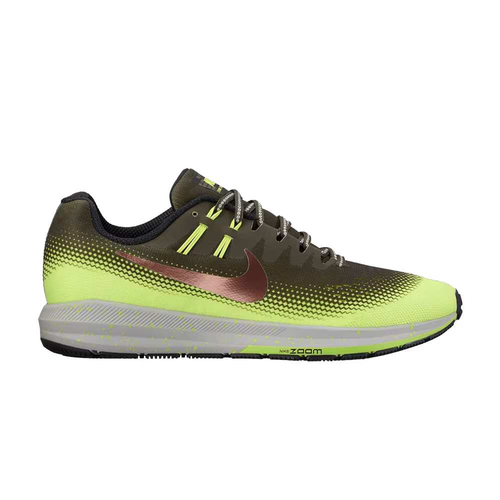 Nike Air Zoom Structure 20 Shield Cargo Khaki Volt