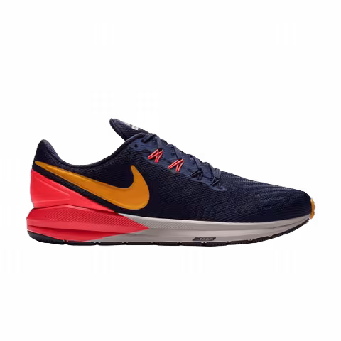 Nike Air Zoom Structure 22 'Blackened Blue Orange Peel'
