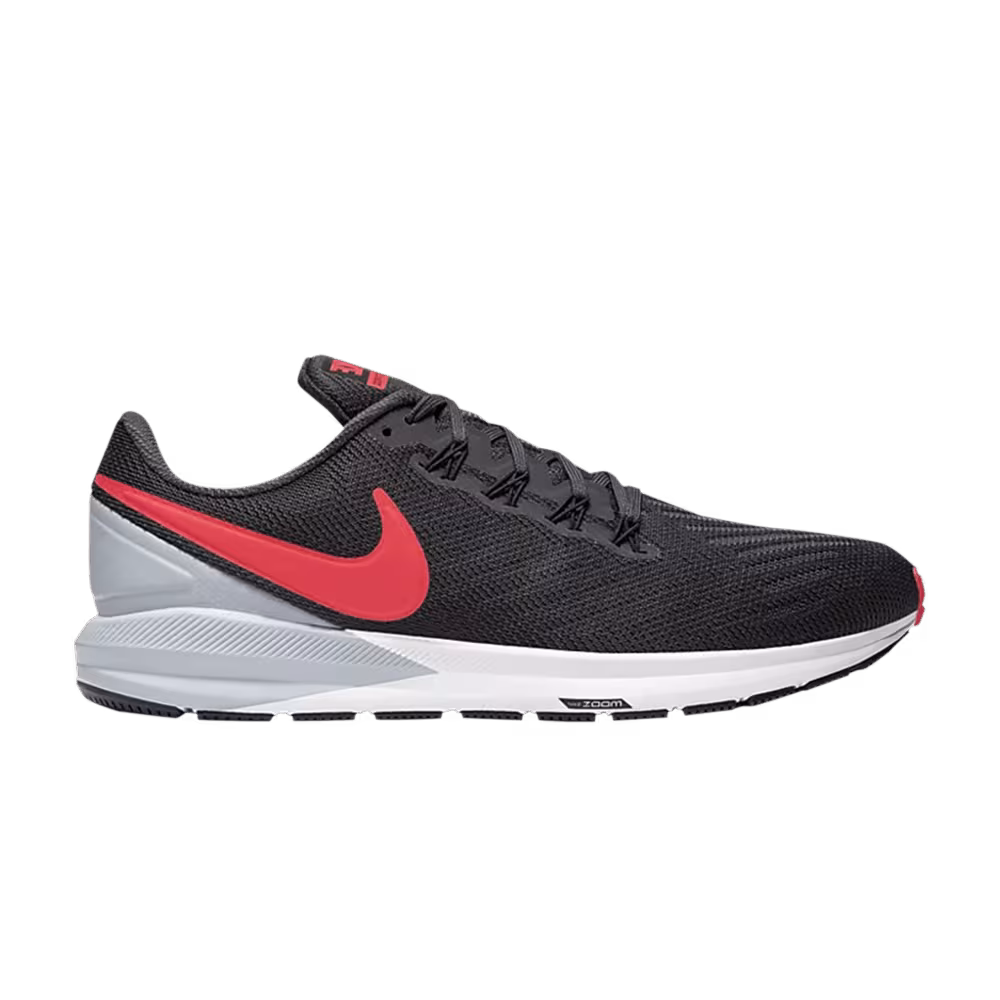 Nike Air Zoom Structure 22 Anthracite Bright Crimson