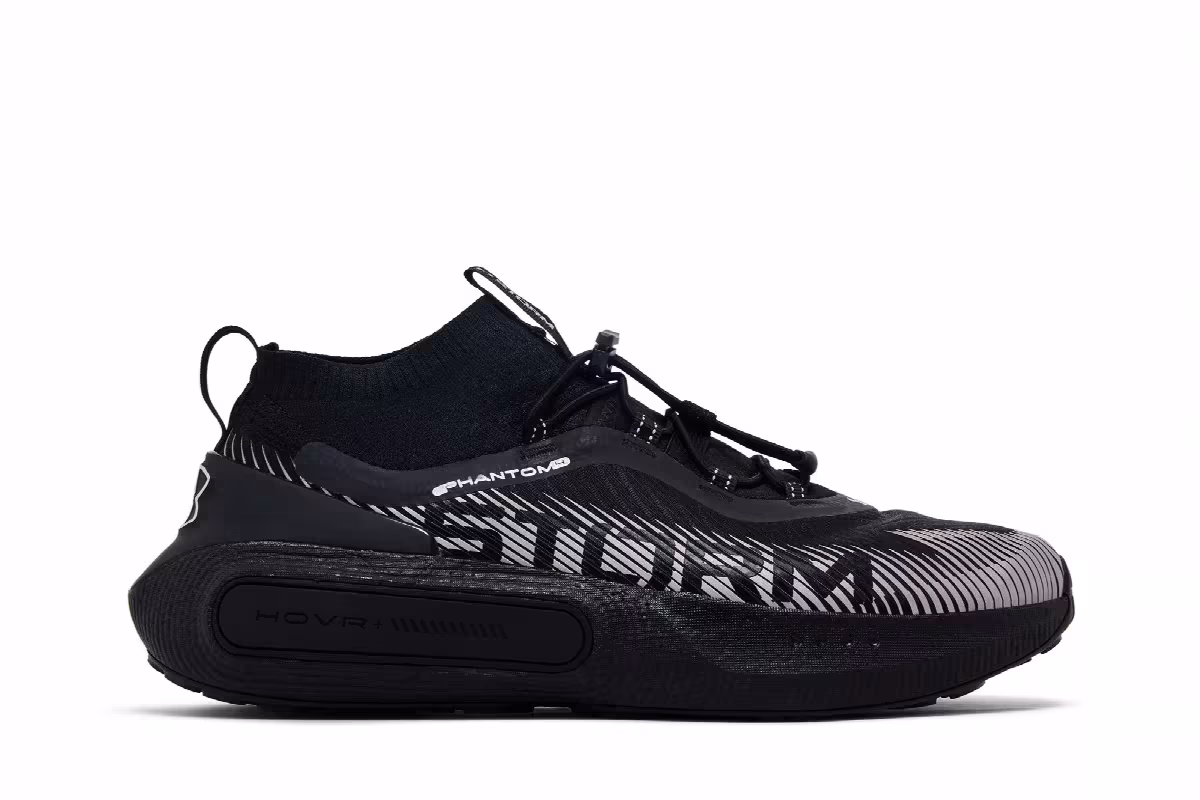 Under Armour HOVR Phantom 4 Storm Black Anthracite, view 2