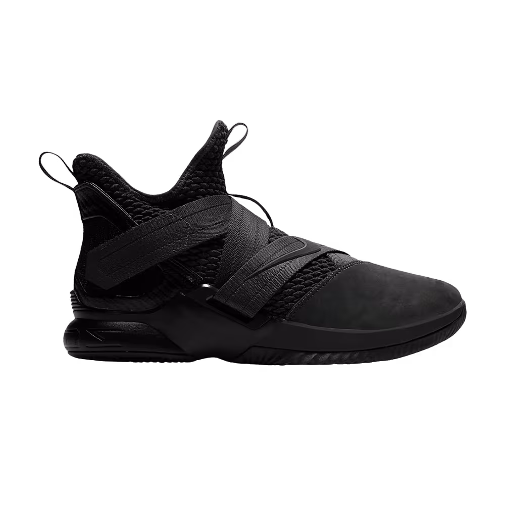 Nike LeBron Soldier 12 GS Triple Black