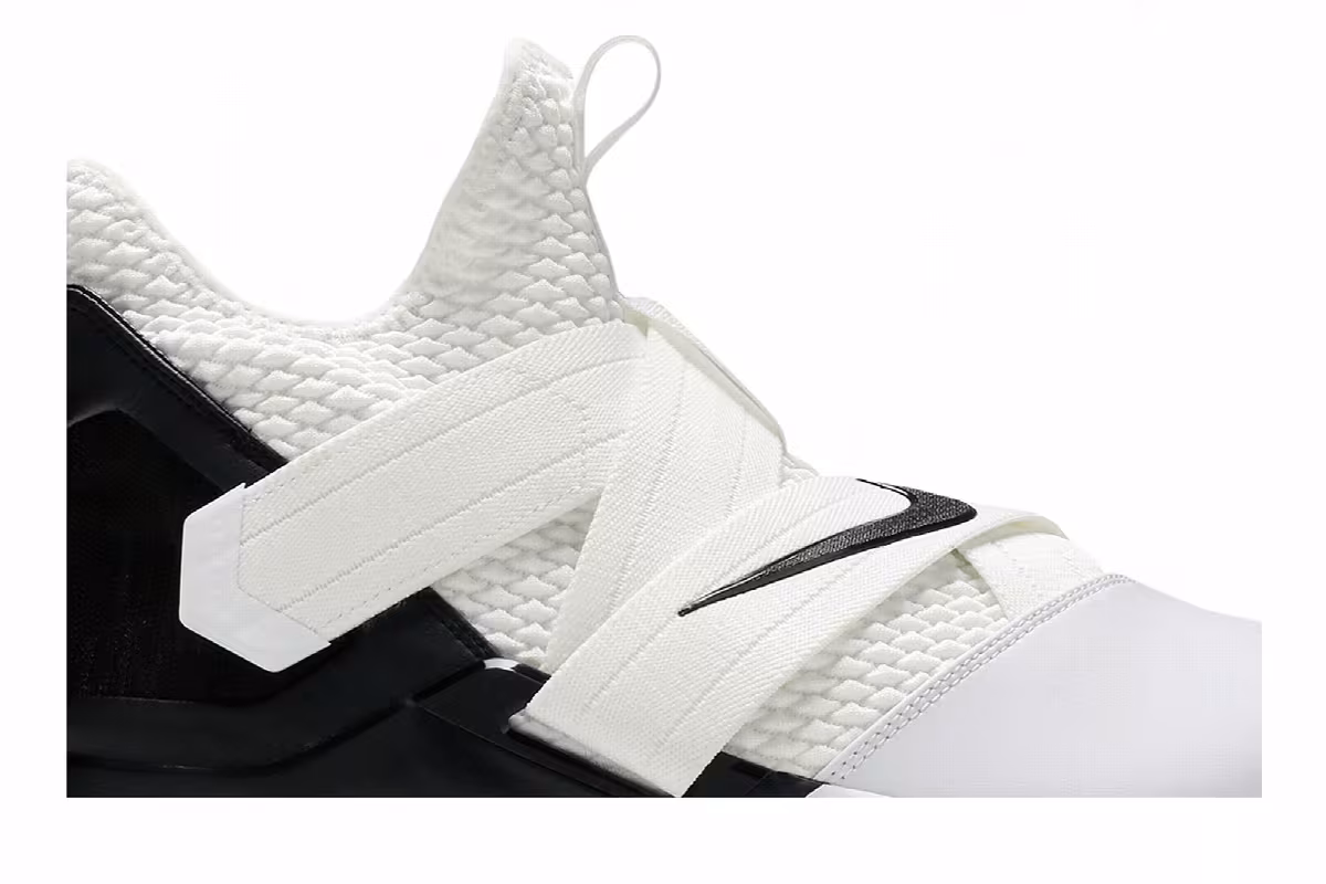 Nike LeBron Soldier 12 TB White Black, view 3